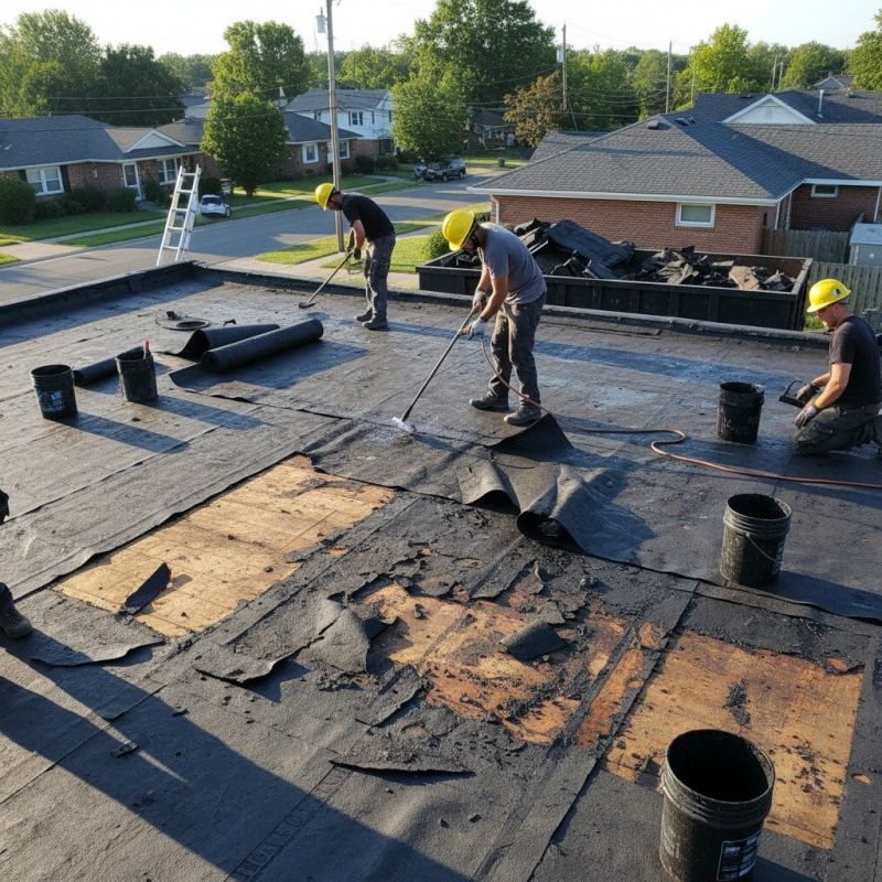 Bitumen Roof Repair